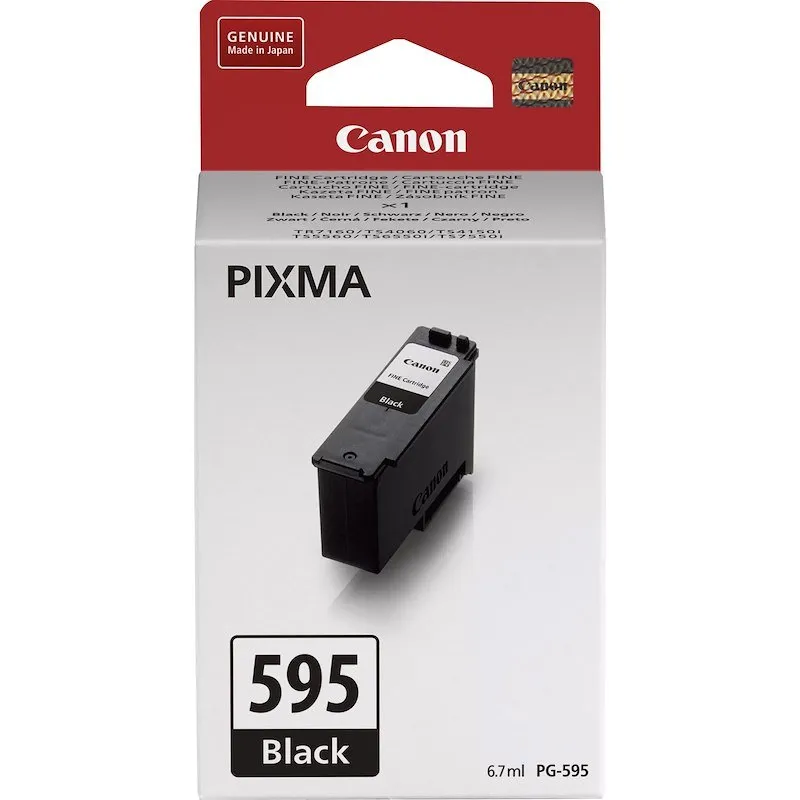 Canon Cartuccia d'inchiostro stampante PG-595 7171c001 Nero - immagine 1