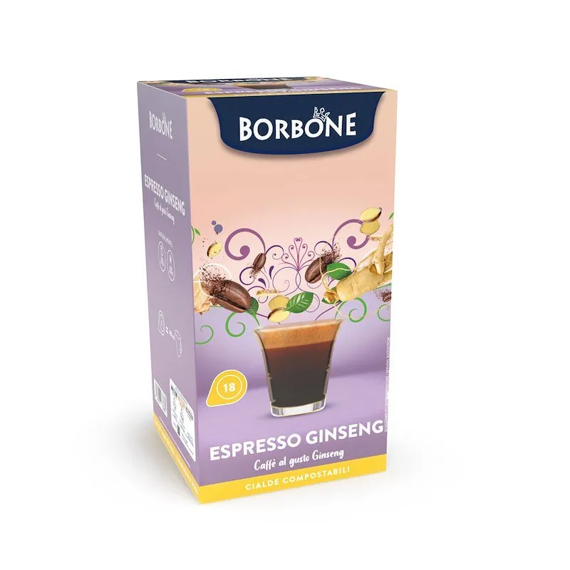 Caffè Borbone Cialde Caffè al Ginseng 18 pz - immagine 1