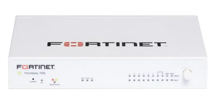 Fortigate-70G Con 10 Porte Ge Rj45 (Di Cui 7 Porte Interne 2 Porte Wan E 1 Porta Dmz). - immagine 1