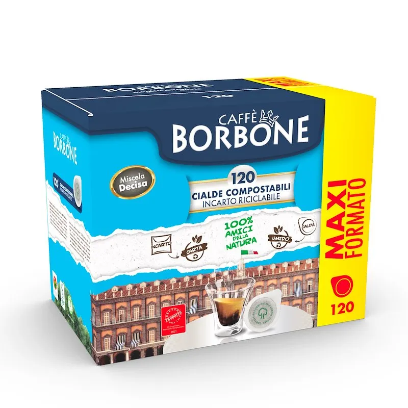 Caffè Borbone Cialde Decisa 120 pz - immagine 1