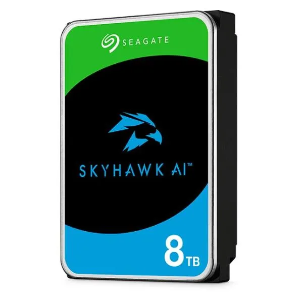 Seagate 8TB HDD Surveillance Skyhawk Sata 3,5 Ai ST8000VE001 - immagine 1