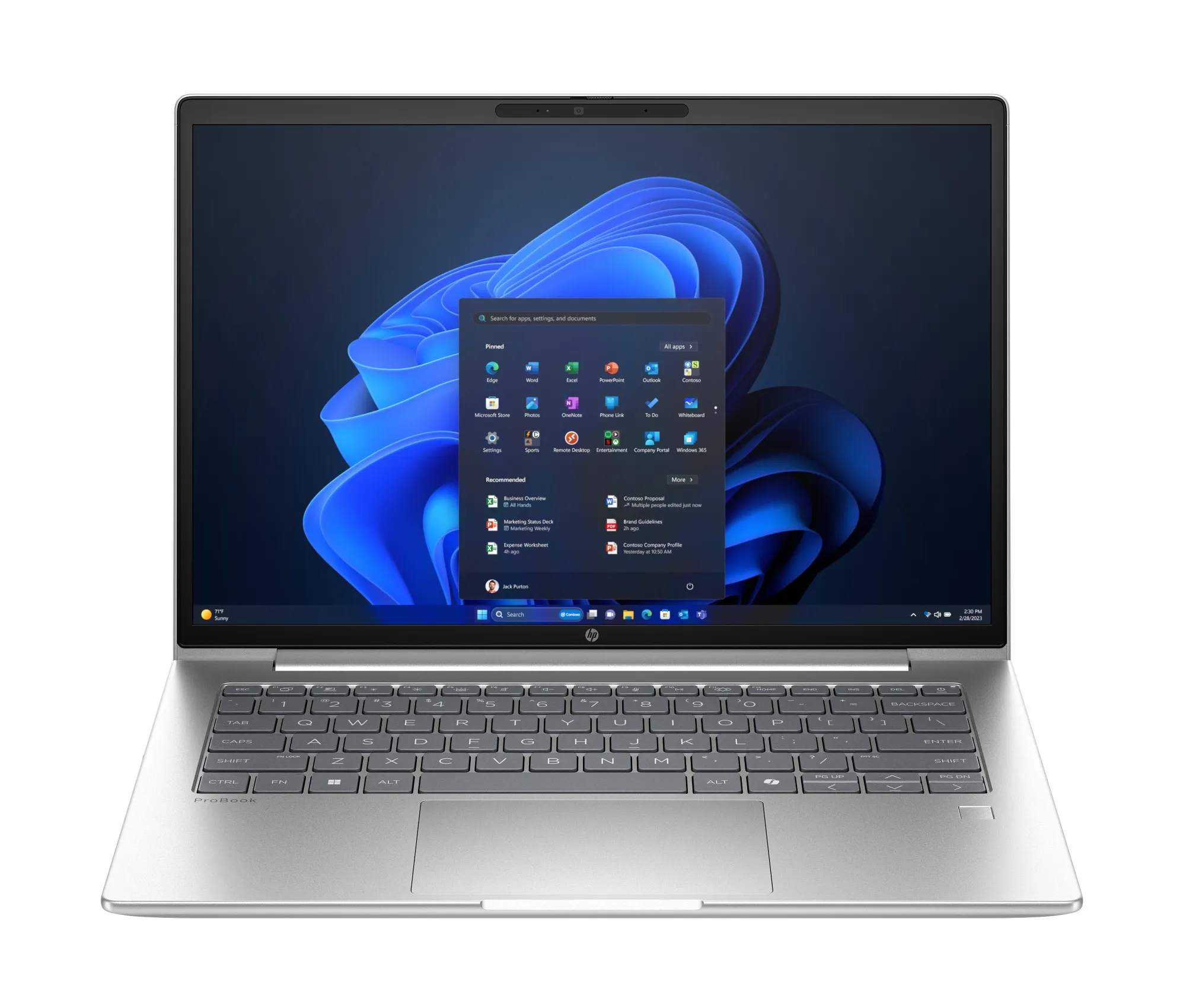Hp Nb Probook 4 Core Ultra 7 255U 16Gb 512Gb 14 Wuxga Win 11 Pro - immagine 1