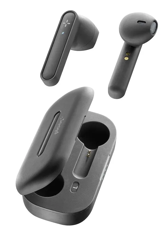 Cellularline Auricolari Bluetooth Plbttwscapk Nero - immagine 1