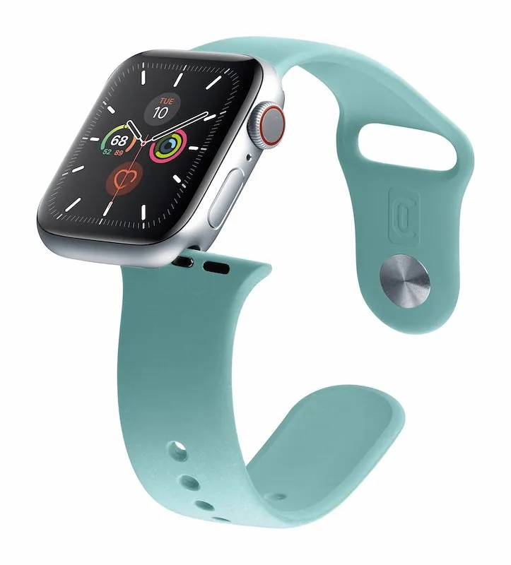 Cellularline - Urbanappwatch3840g CINTURINO URBAN APPL WATCH 38/40MM VERDE - immagine 1