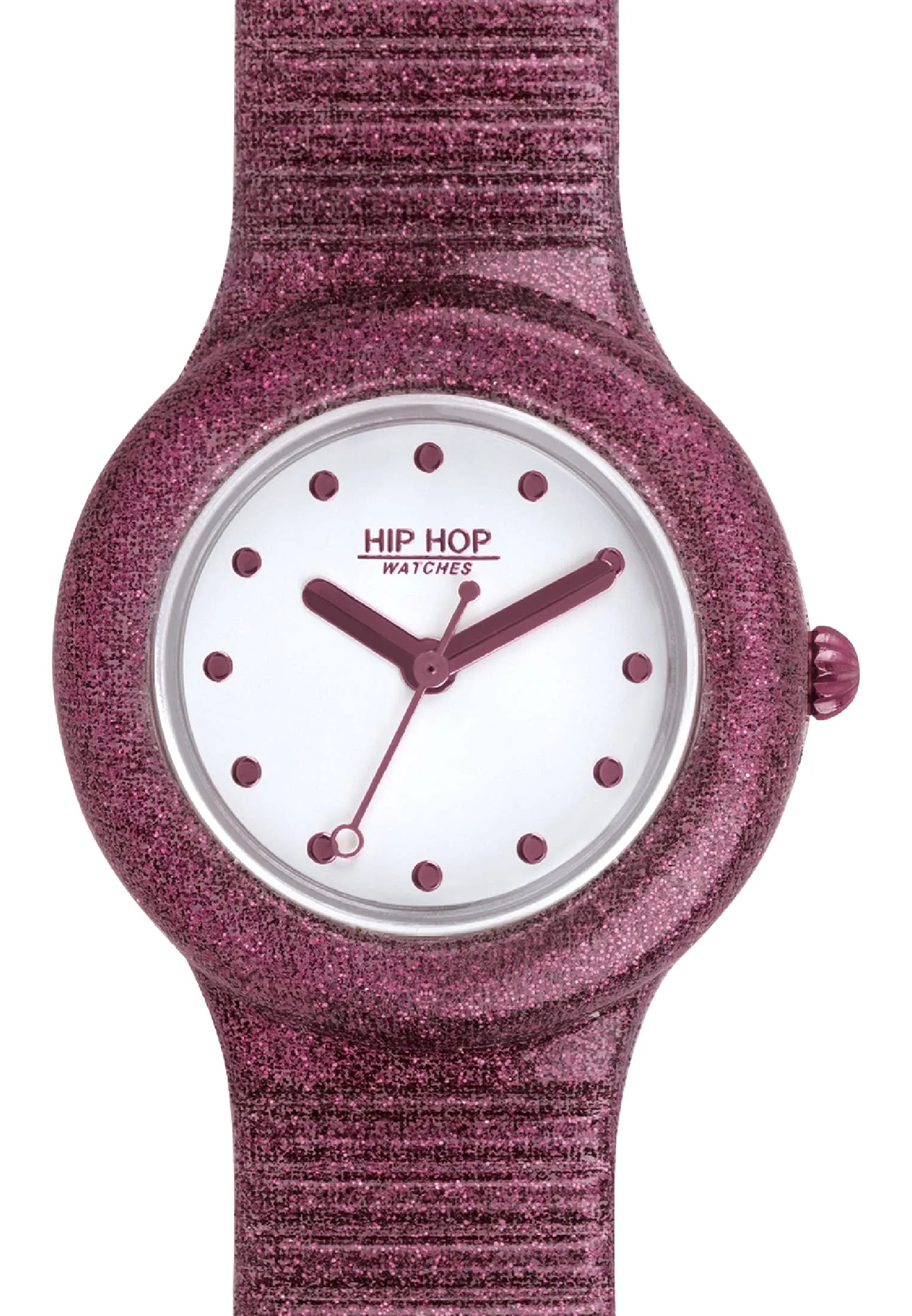 HIP HOP Orologio Donna, Bracciale in Silicone, Cassa 32 cm - immagine 2