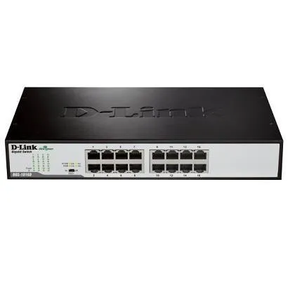 D-Link Unmanaged Gigabit Switch 16 Porte 10 100 1000MBPS DGS-1016D/E - immagine 1