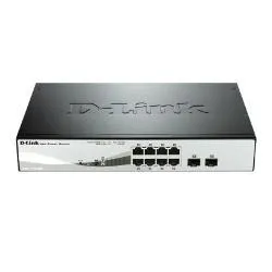 D-Link 8-PORT 10 100 1000MBPS Gigabit Desktop POE Smart DGS-1210-08P/E - immagine 1