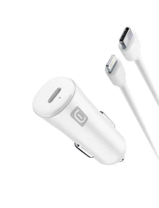 Cellularline USB-C CHARGER KIT Cbriphkitc2lmfi20w Bianco - immagine 1