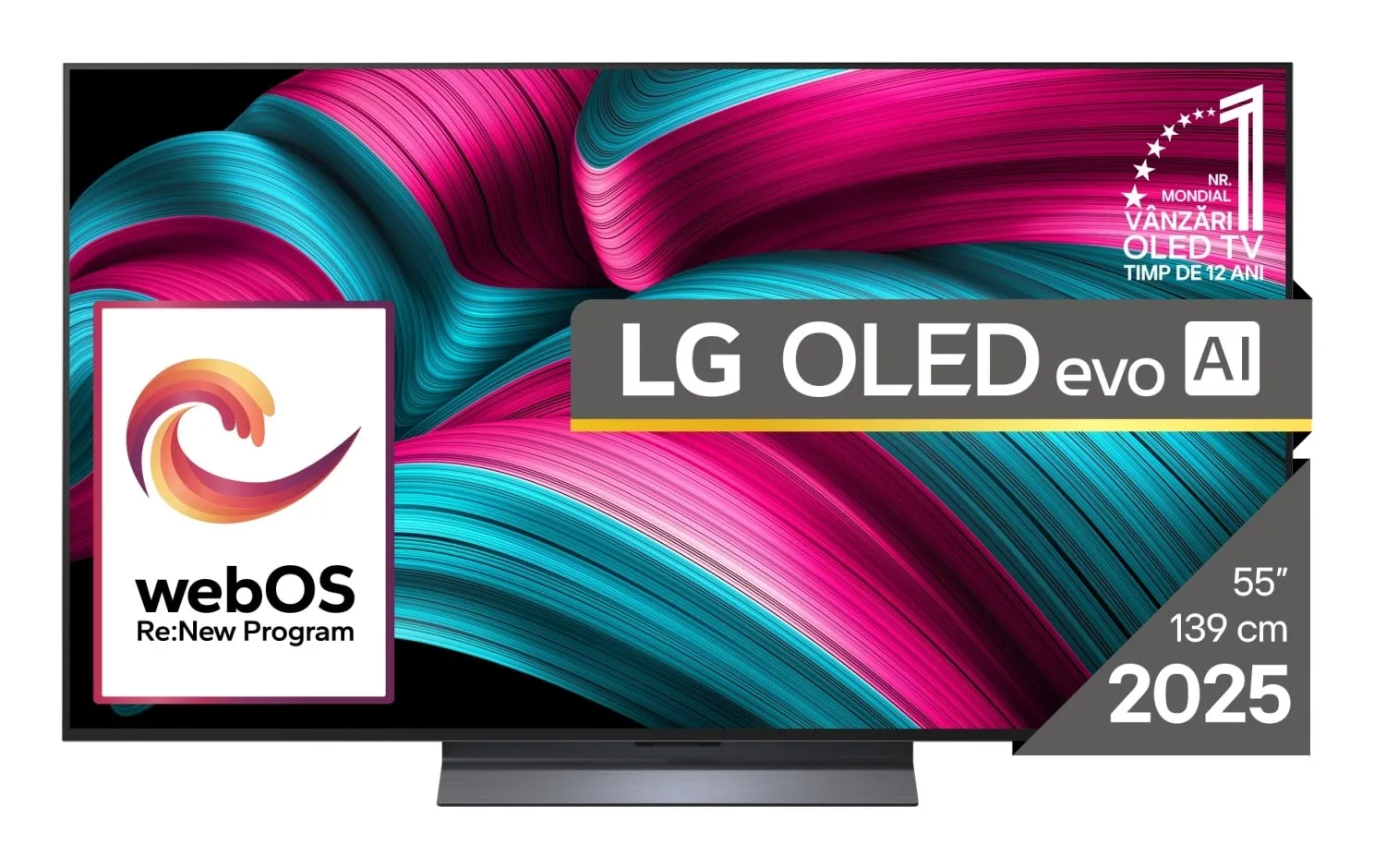 Lg Smart Tv Oled 55 Uhd 4K Nero - immagine 1