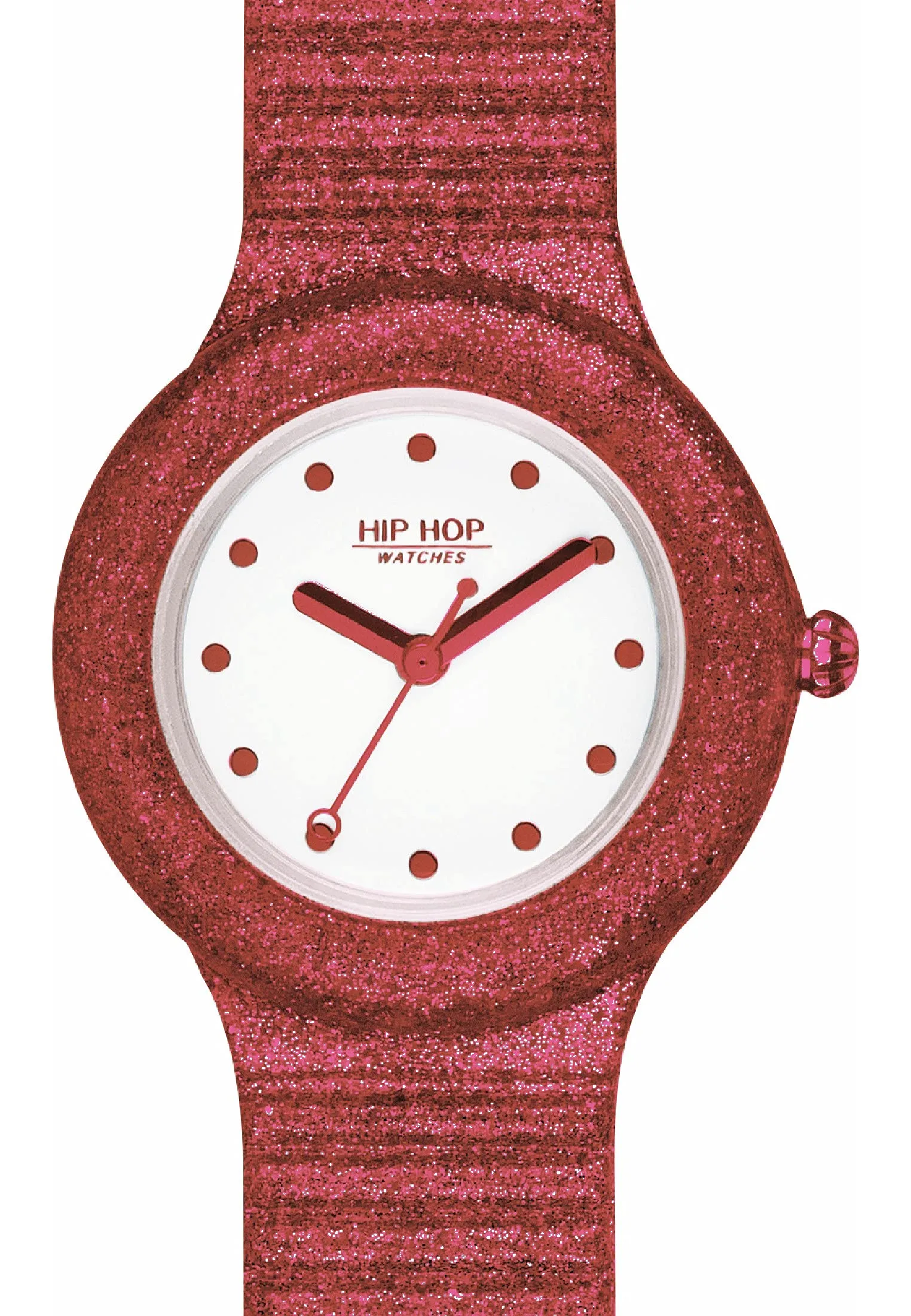 HIP HOP Orologio Donna, Bracciale in Silicone, Cassa 32 cm - immagine 2