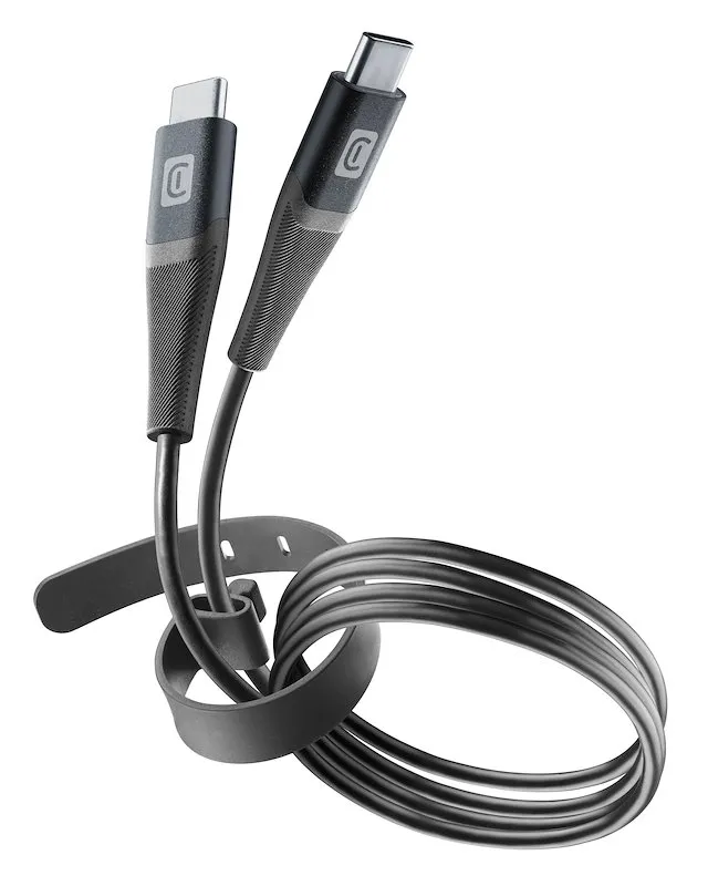 Cellularline Cavi Dati con cinturino Usbdatabeltc2ck - immagine 1