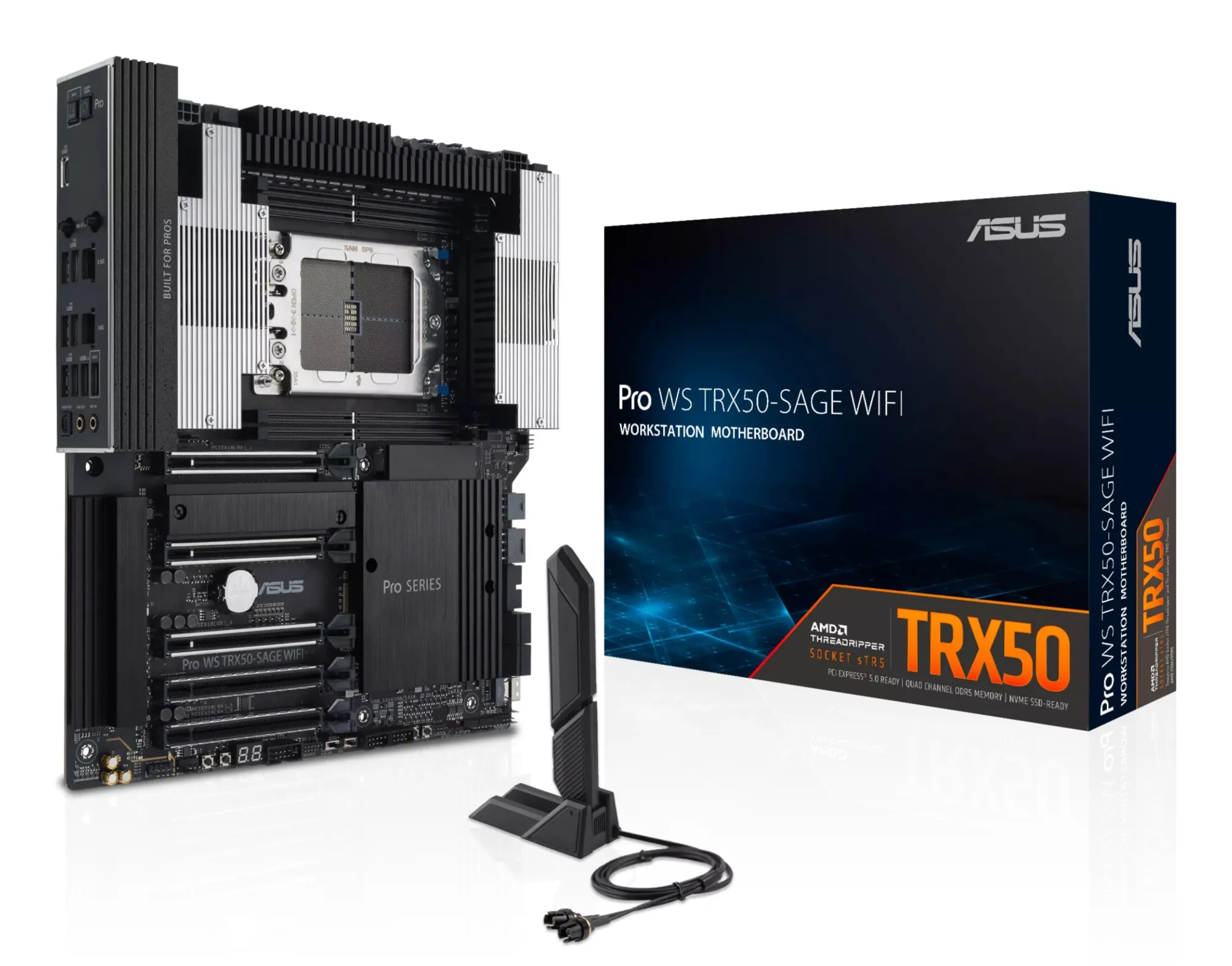 Asus Mb Amd Str5 Pro Ws Trx50-Sage Wifi Pcie 5.0Ws Mb - immagine 1