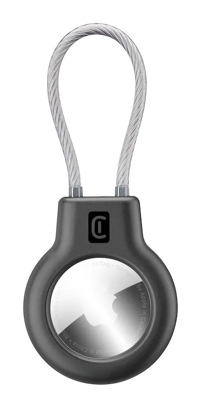 CellularLine Custodia AirTag Tracy Tag Safe Grip Nero - immagine 1