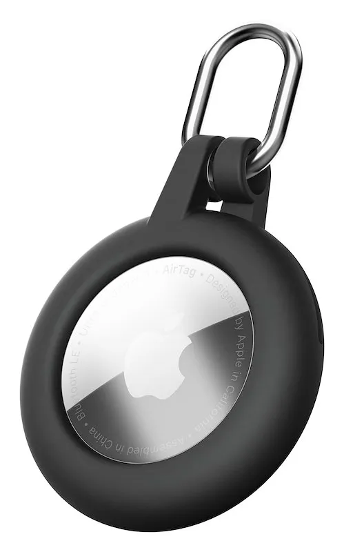 CellularLine Custodia AirTag e Tracy Tag Soft Shell Nero - immagine 1
