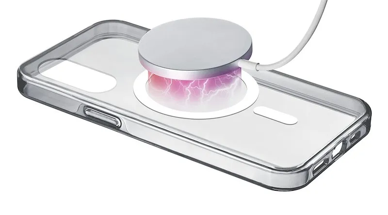 Cellularline Custodia Galaxy S25 Edge Clear Mag Trasparente - immagine 1