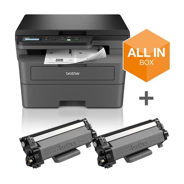 Brother Multifunzione 3IN1 - Laser A4 B/N 32PPM DCPL2627DWXLRE1 - immagine 1