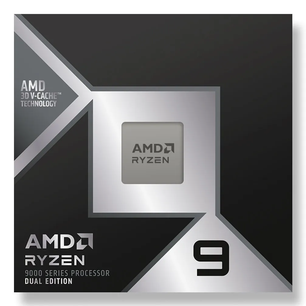 AMD Ryzen 9 9950X3D2 Dual Edition processore 43 GHz 192 MB L3 Vassoio - immagine 1
