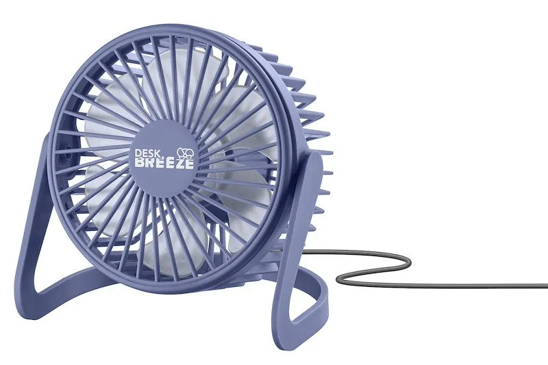 Cellularline Ventilatore USB Deskbreezev Viola - immagine 1
