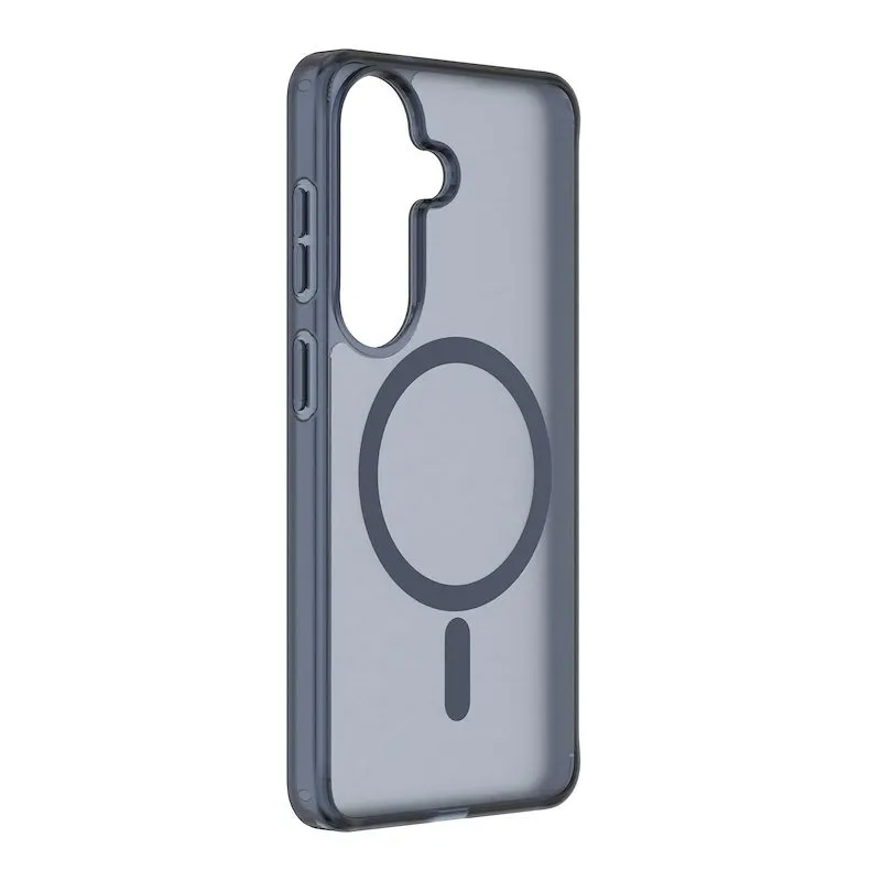 Cellularline Custodia Galaxy S26 Frosty Mag Trasparente Blu - immagine 1