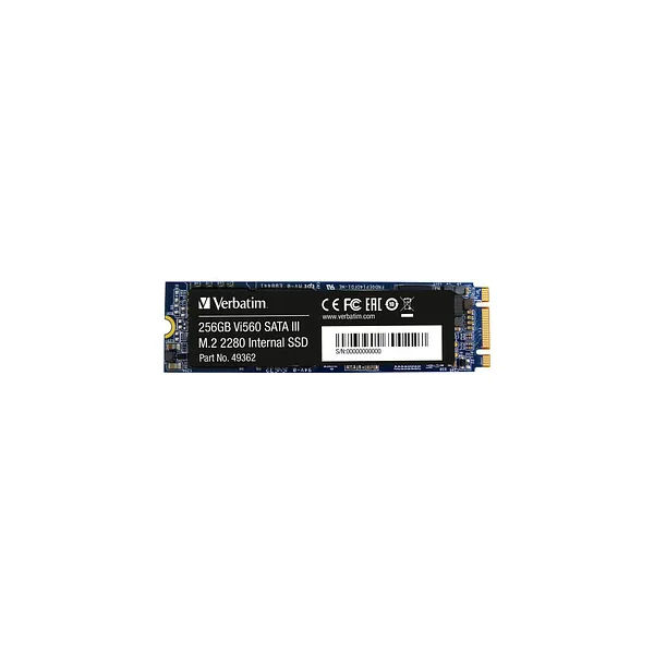 Verbatim SSD Interno Vi560 S3 256gb M.2 Sata R/W 520/500 49362 - immagine 1