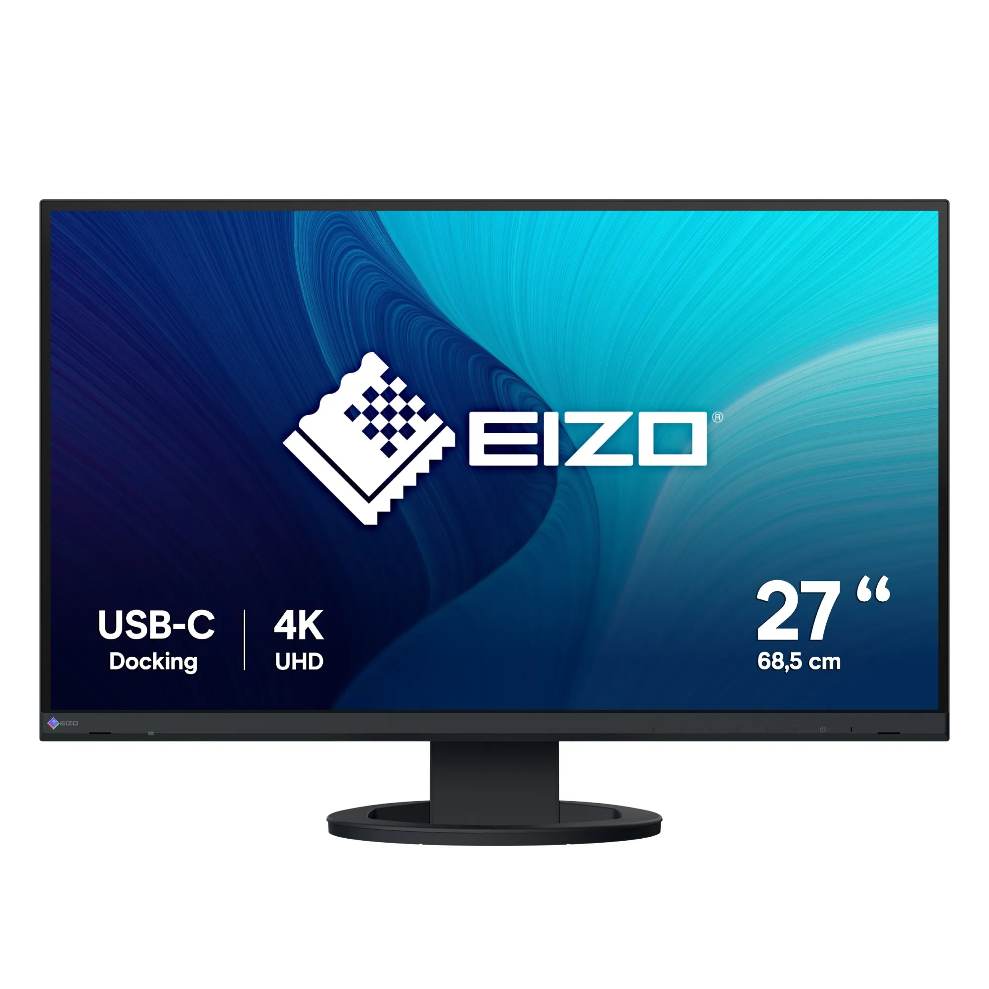 Eizo Monitor 27 Led Ips 16:9 4K Uhd 350 Cdm Pivot Usb-C Dp/Hdmi Flexscan Gar 7 Anni - immagine 1