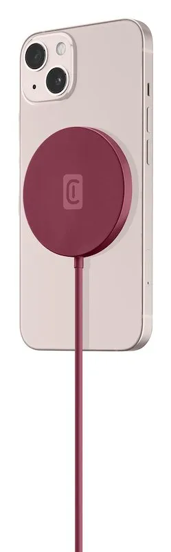 Cellularline MAG Wireless Charger MAGSFWIRELESSCOLR rosso - immagine 1