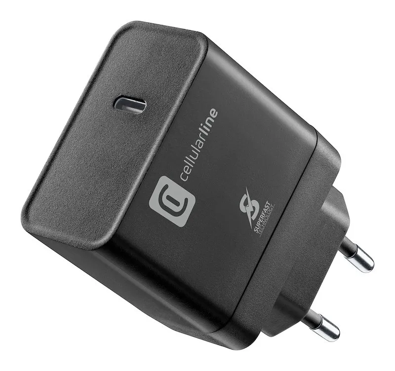 Cellularline Super fast Charger Achsmusbc45wk Nero - immagine 1