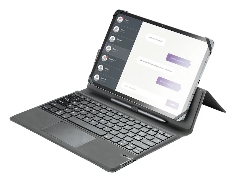 Cellularline Borsa notebook universale+ tastiera bluetooth - immagine 1