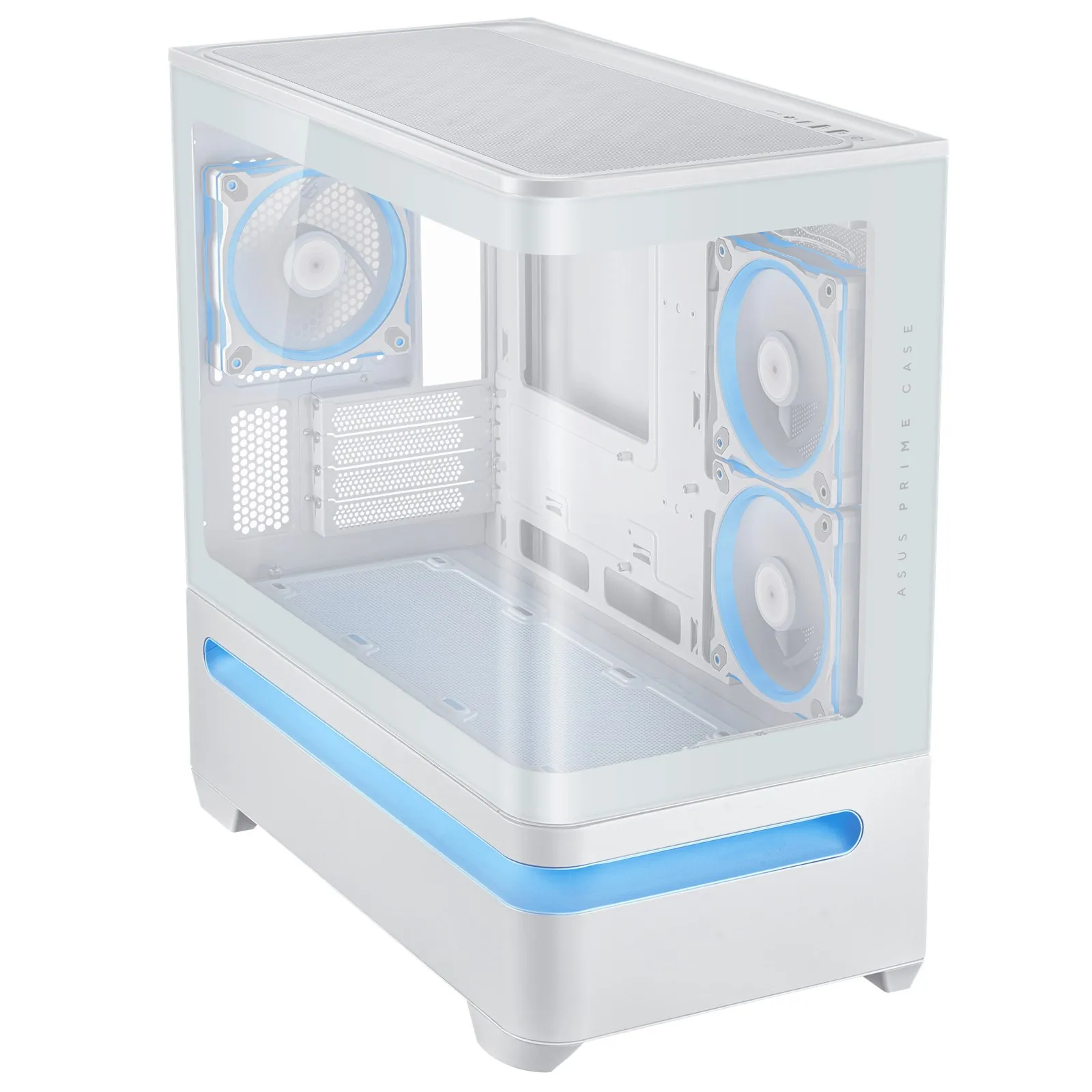 Asus Case Prime Ap202 Tg Argb White 90dc00p3-B19000 - immagine 1