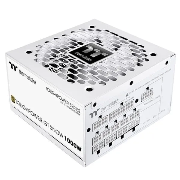 Thermaltake Toughpower Gt Snow 1000W 80+GOLD Atx 3.1 PS-TPT-1000FNFAGE-W - immagine 1