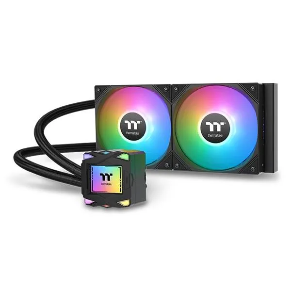 Thermaltake LA240 Argb SYNC/ALL-IN-ONE Liquid Cooler System CL-W457-PL12SW-A - immagine 1