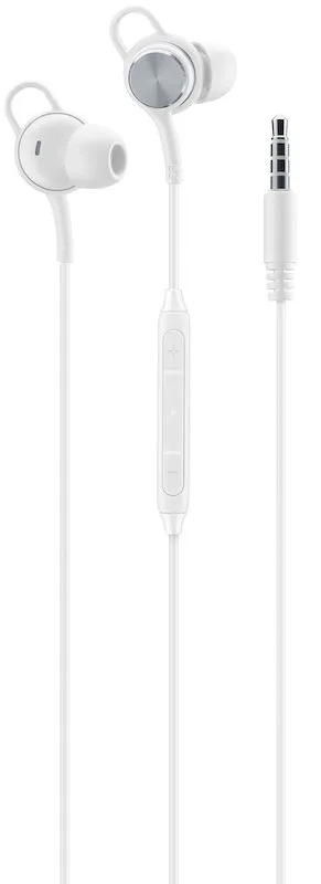 Cellularline Auricolari In Ear Jack 3.5 mm Auinearmsremotew Bianco - immagine 1