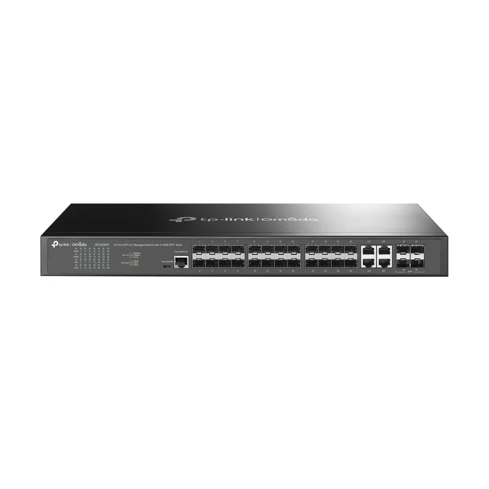 Switch 24P Gigabit Sfp 4Slot Sfp+ 10Ge Managed L2+ - immagine 1