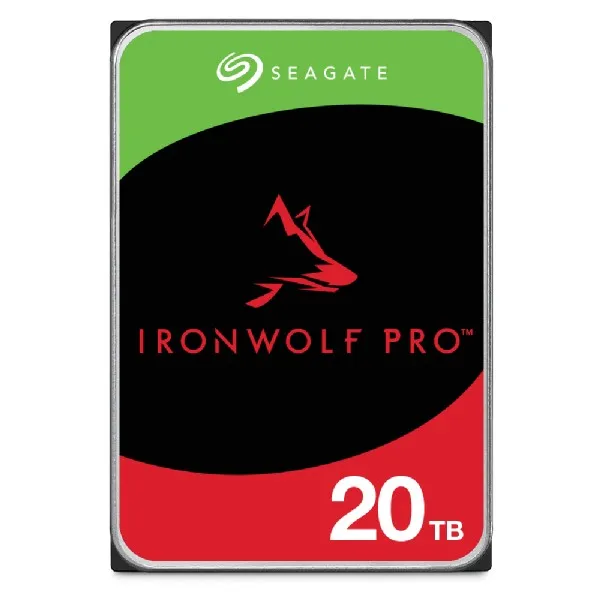 Seagate IronWolf Pro ST20000NT001 disco rigido interno 20 TB 7200 Giri/min 256 MB 3.5 - immagine 1