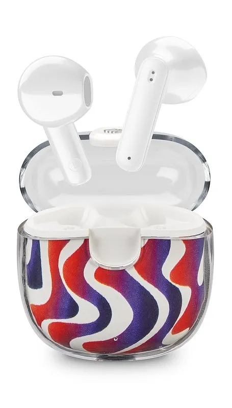 Cellularline auricolare bt tws capsule Btmstwsdrip4 fantasy color - immagine 1