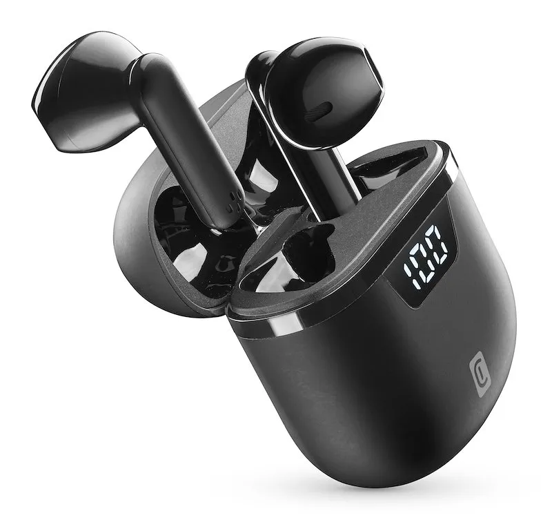 Cellularline Auricolare Bluetooth Btseekprotwsk Nero - immagine 1