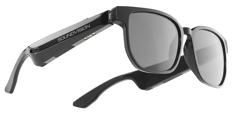 Cellularline Occhiali Smart con cuffie microfono BTSOUNDVISIONK Nero - immagine 1