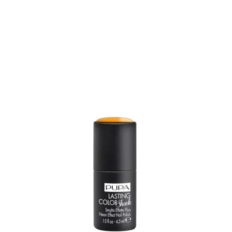 Pupa Lasting Color Shock Smalto Effetto Fluo N. 005 Magnetic Apricot* - N. 005 Magnetic Apricot - immagine 1