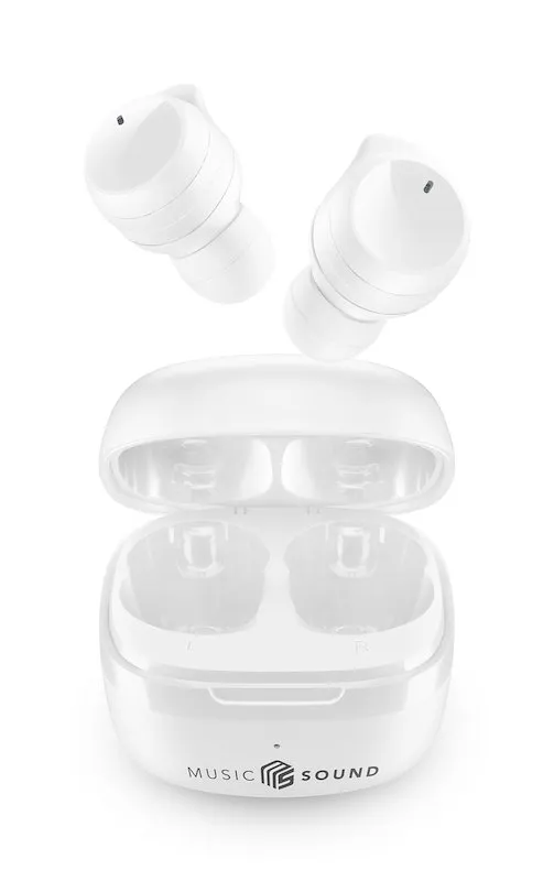 Cellularline Flow Auricolari Bluetooth Bianco - immagine 1