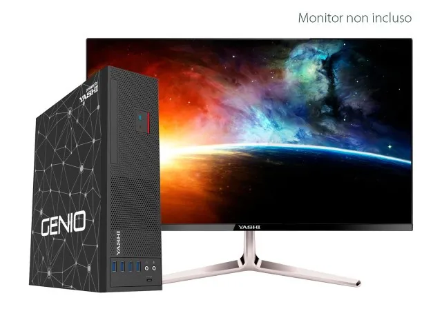 Yashi Pc Sff Genio Ryzen 7 6850H 16Gb 512Gb Ssd Win 11 Pro - immagine 1