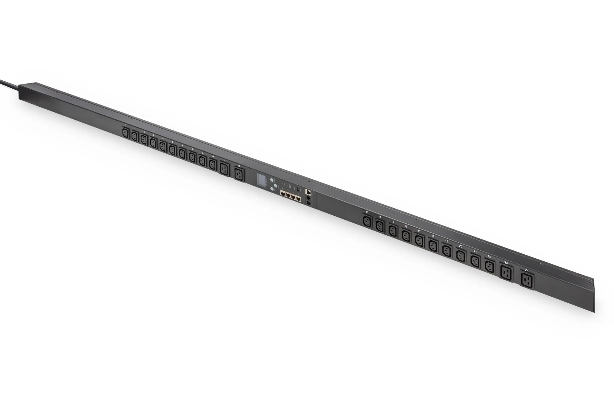 Digitus Smart Pdu Input Monitored Ingresso 1X16A Uscite 20 X C13 4 X C19 - immagine 1
