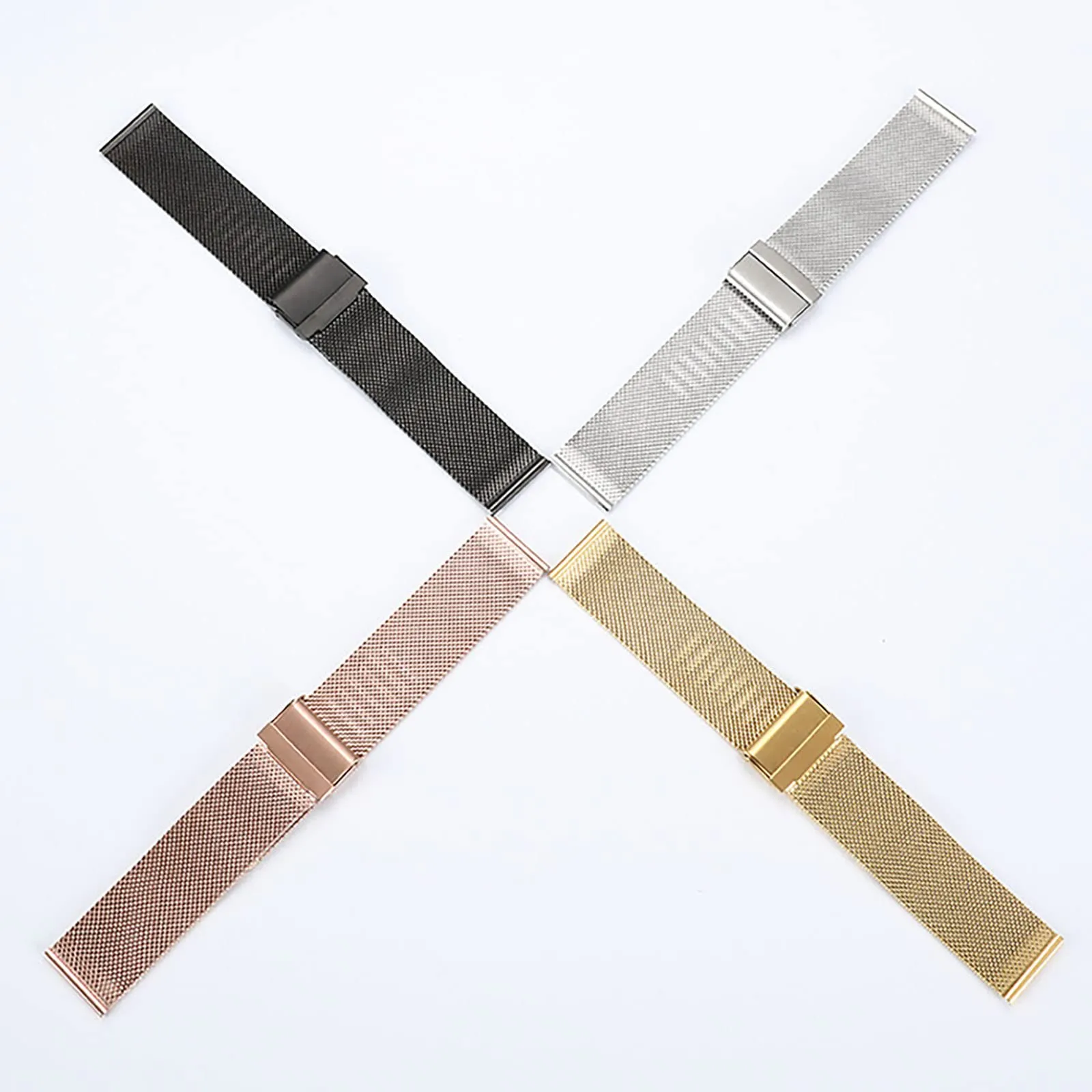 ELLENNE CINTURINO IN METALLO PER OROLOGIO DONNA 14MM / ORO - M3 - immagine 4