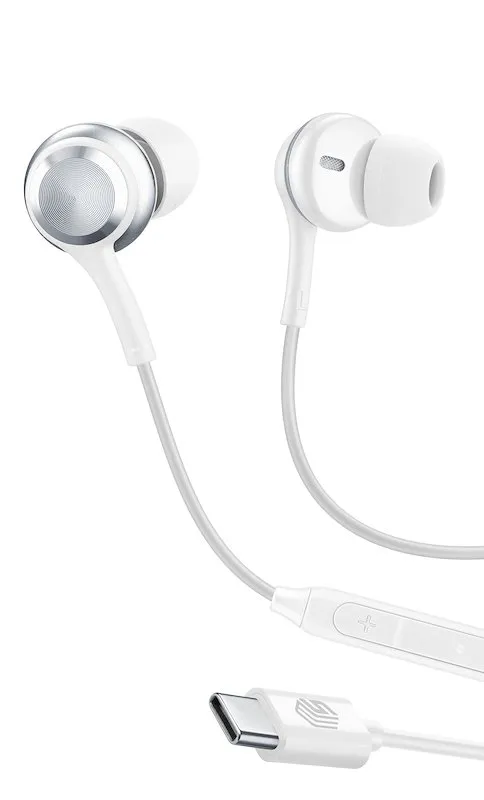 Cellularline Auricolari con filo AUINEARMSTYPEC2W Bianco - immagine 1