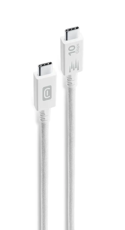 Cellularline Cavo USB-C Usbdata31c2c1mw Bianco - immagine 1