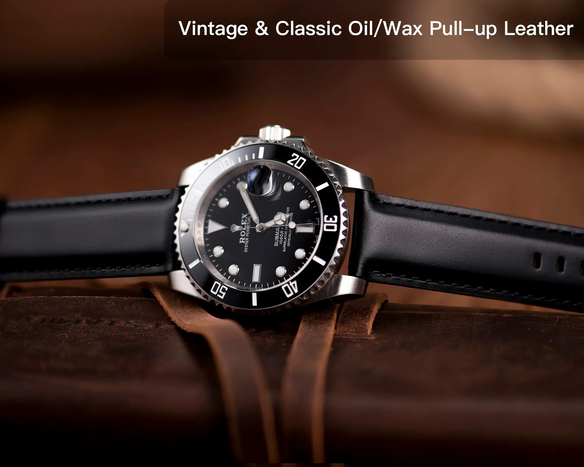 OTTOODY Cinturini Orologio in Pelle a Sgancio Rapido 18mm 19mm 20mm 21mm 22mm, Eleganti Cinturini per Orologi in Pelle a Grana Superiore Cinturino di Ricambio per Uomini Donne, Orologio e Smartwatch - immagine 6
