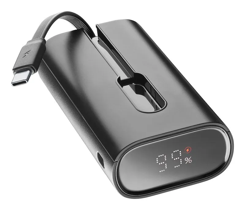 Cellularline Power Bank PBLINK10000K Nero - immagine 1