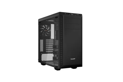 Be Quiet! Case Atx Pure Base 600 Window, 7 HDD Slot, 2xusb3.0, 1xaudio I/O, Black Bgw21 - immagine 1