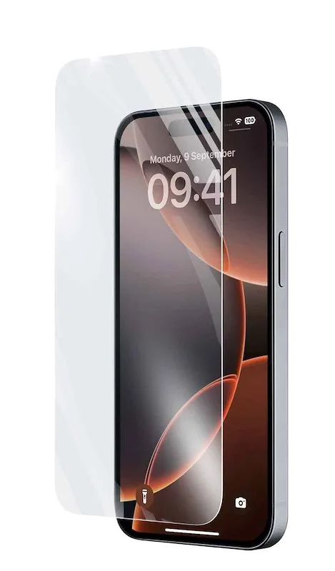 Cellularline Vetro Temperato iPhone 16 Pro / 17 / 17 Pro TEMPGLASSIPH16PRO - immagine 1