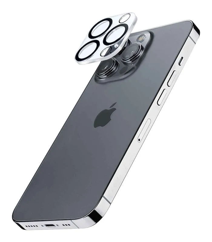 Cellularline -Vetro Protettivo Fotocamere iPhone 16 Pro/16 Pro Max CAMERALENSIPH16PRM - immagine 1