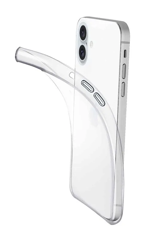 Cellularline Custodia iPhone 16 Plus Fine Trasparente - immagine 1